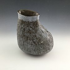 Foggy Day by Berit Hines (Ceramic Vase)