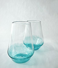 Geo Cup by Kimberly Savoie (Art Glass Drinkware)