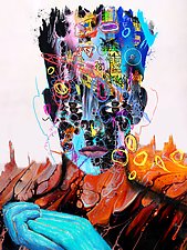 Strange Phoenix by Jason Balducci (Acrylic Painting)