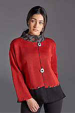 Volte Linen Cardigan by Sandra Miller (Linen Sweater)