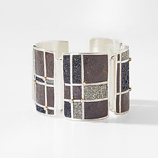 Mondrian Bracelet by David Urso (Silver & Stone Bracelet)