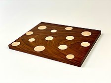 Small Polka Dot Board by Peggy Eng and Steve  Souder (Wood Cutting Board)
