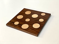 Square Dot Board by Peggy Eng and Steve  Souder (Wood Cutting Board)