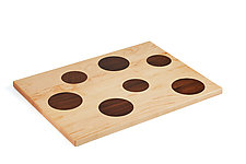 Large Polka Dot Board by Creative Edge (Wood Cutting Board)