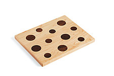 Small Polka Dot Board by Creative Edge (Wood Cutting Board)