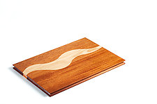 Squiggle Stripe Board by Creative Edge (Wood Cutting Board)