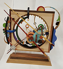 Continuum by Alan Levine (Wood Sculpture)