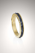 Coin Ring by Holly Churchill Lane (Gold & Stone Ring)