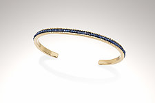 Coin Cuff by Holly Churchill Lane (Gold & Stone Bracelet)