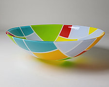 A Bowl For Georges  (No. 3) by Jim Scheller (Art Glass Bowl)