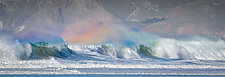 High Surf Ocean Beach by Charlotte Gibb (Color Photograph)