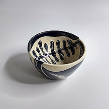 Swirl Bowl Small 2 by Beth Hatlen Elliott (Ceramic Bowl)