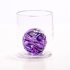 Frozen Rocks by Cory Ballis (Art Glass Drinkware)