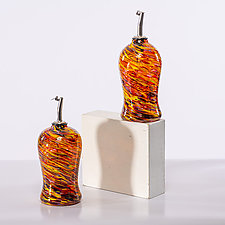 Oil Decanter by Cory Ballis (Art Glass Bottle)