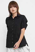 Loop Cuff Button Up Shirt by Ozai N Ku (Woven Shirt)