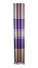Handwoven Reversible Formal Table Runner 6 by Constance Collins (Bamboo Table Runner)
