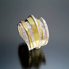 Dawn Ring by Sana Doumet (Gold & Silver Ring)