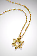 Petit Star of David Necklace by Tracy Johnson (Gold Necklace)