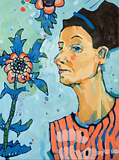 The Flower to Match My Shirt by Linda Etherington (Giclee Print)