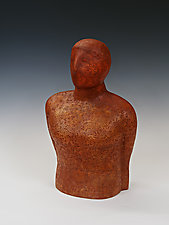 Shell Woman by Beth Ozarow (Ceramic Sculpture)