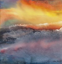 Morning Glow 2 by Ming Franz (Watercolor Painting)