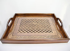 Talisman Serving Tray by Steve Potter (Wood Serving Tray)