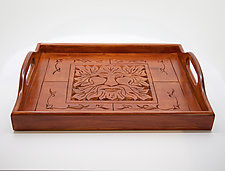 The Natural Man Serving Tray by Steve Potter (Wood Serving Tray)