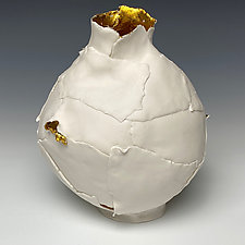 Introversion by Deneece Harrell (Ceramic Sculpture)
