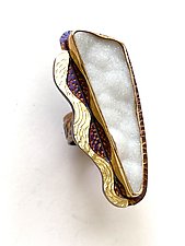 Inner Power Ring by Julie Shaw (Gold, Silver & Stone Ring)
