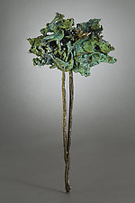 Bird in a Tree by David Aschenbrener (Bronze Wall Sculpture)
