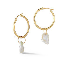 Julie Cohn Wisteria Pearl Chandelier Earrings