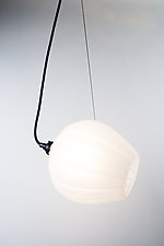 Threaded Pendant Light by Matt Kolbrener (Art Glass Pendant Lamp)