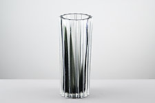 Tall Threaded Vessel by Matt Kolbrener (Art Glass Vase)