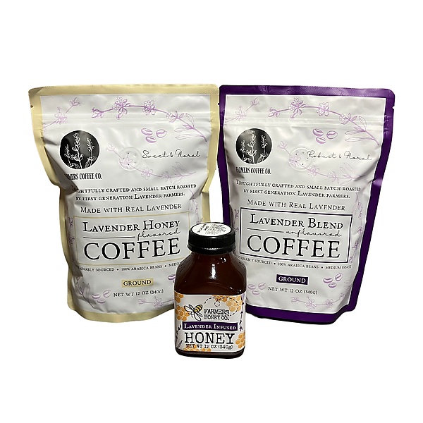 Lavender Coffee & Honey Gift Set