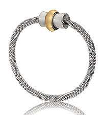 Magnetic Orbit Bead Bracelet by Gabriel Ofiesh (Gold & Silver Bracelet)