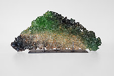 Dreamscape 85 by Mira Woodworth (Art Glass Sculpture)