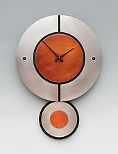 Zaki Pendulum Clock by Leonie Lacouette (Metal Clock)