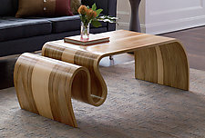 Crazy Carpet Table by Kino Guerin (Wood Coffee Table)