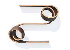 Mini Double Twist by Kino Guerin (Wood Shelf)
