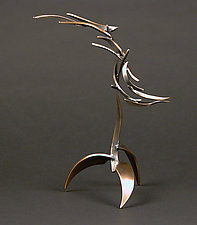 Small Organics in Motion 2 by Charles McBride White (Metal Sculpture)