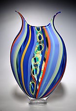 Passiflora Foglio by David Patchen (Art Glass Sculpture)