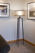 Tripod Floor Lamp by Luke Proctor (Metal Floor Lamp)