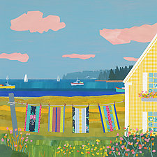 Harbor Cottage I by Suzanne Siegel (Pigment Print)