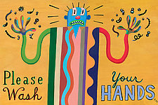 Please Wash Your Hands III by Hal Mayforth (Giclee Print)