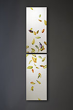 Summer Leaves by James Aarons (Ceramic Wall Sculpture)