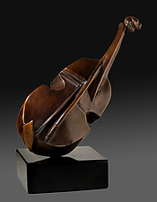 Viol by Dina Angel-Wing (Bronze Sculpture)
