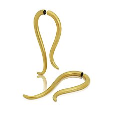 Swoop Earrings by Shana Kroiz (Gold & Silver Earrings)