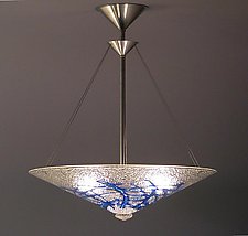 Bramble Pendant Lamp by George Scott (Art Glass Pendant Lamp)