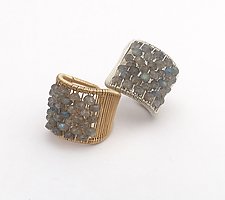 Labradorite Encrusted Ring by Tana Acton (Gold, Silver & Stone Ring)