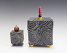 Black Optix Box by Vaughan Nelson (Ceramic Box)